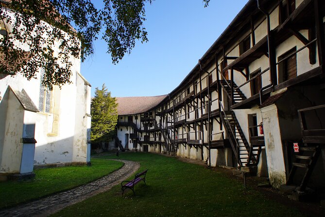 3 Days UNESCO Tour of Transylvania. Private tour from Bucharest - Rupea Fortress From the Road, then Sighișoara’s Medieval Center