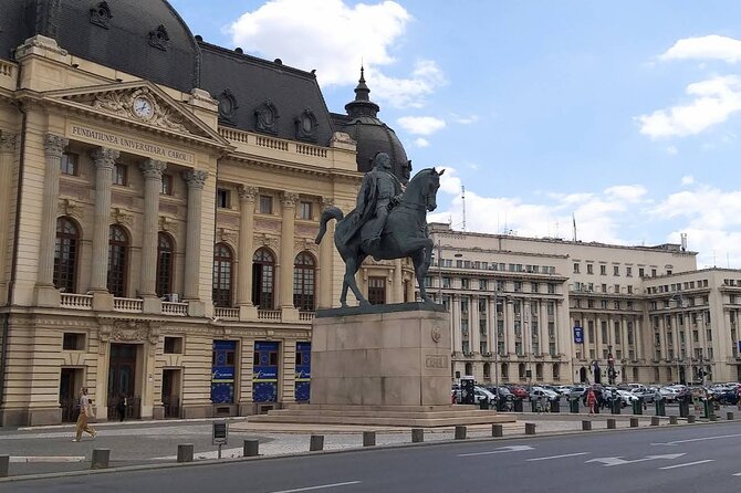 3h Bucharest Private Walking Tour - only your group - Stop 5: Palatul CEC, a beautiful bank headquarters you can actually see