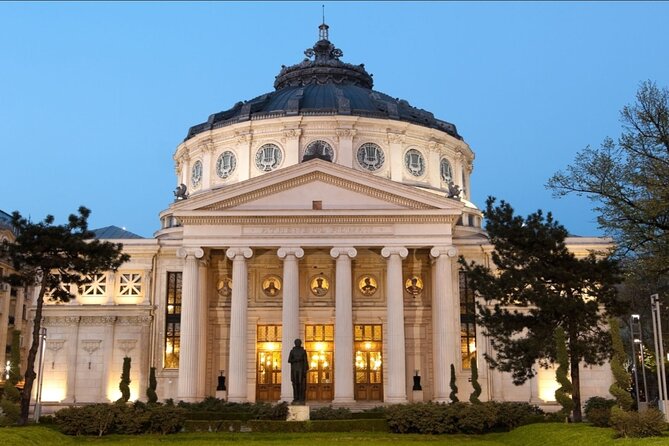 4h Bucharest Private Tour (2h by Car and 2h Walking in Old Town) - Stop 3: Ateneul Roman, a concert hall you can spot instantly