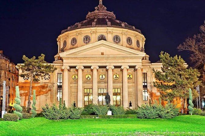 4h Executive Private Tour Bucharest City - Fabulos Experience - Palatul Patriarhiei and Ateneul Român: Two Icons, Two Different Meanings