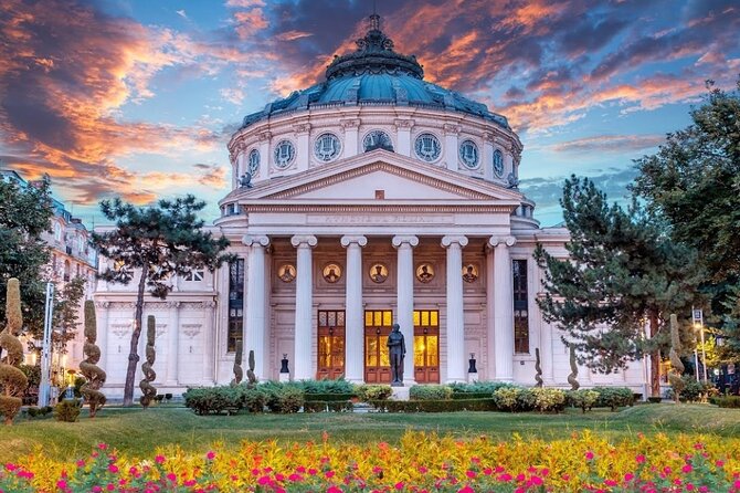 8h Bucharest full-day Tour, Parliament and Top Attraction, Privat - Romanian Athenaeum: a quick, high-impact stop