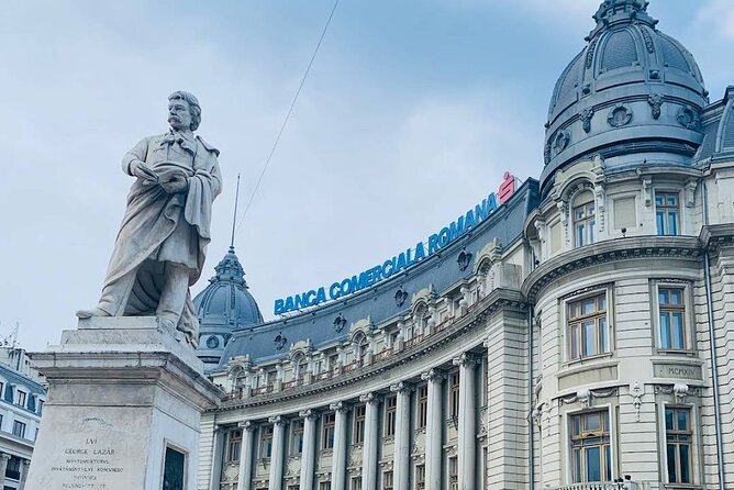 8h Bucharest full-day Tour, Parliament and Top Attraction, Privat - Revolution Square: where 1989 still shapes the city