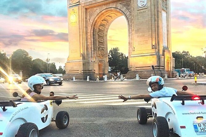 Bucharest: CityTour in one of a kind mini hot rod - Key highlights at a glance