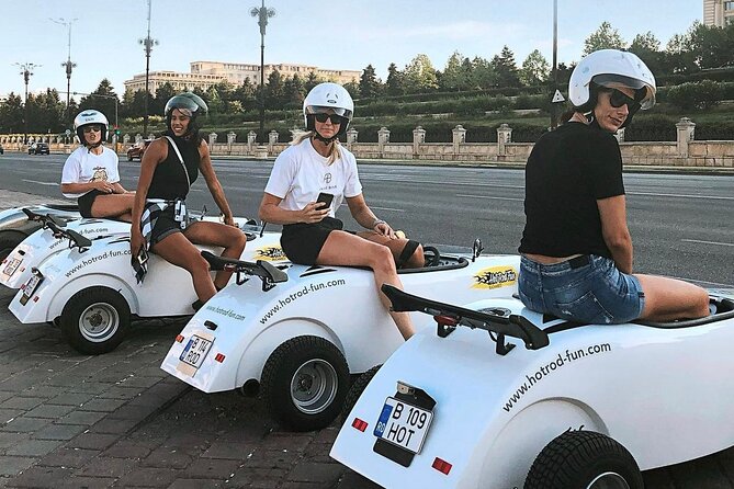 Bucharest: CityTour in one of a kind mini hot rod - Practical tips before you go, license, shoes, and paperwork