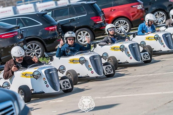Bucharest: CityTour in one of a kind mini hot rod - Your route in one stop, seeing the city from street level