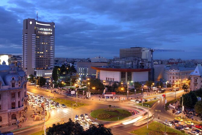 Bucharest Evening Tour and Traditional Dinner - 3 hours - Caru cu bere dinner: 3 courses and classic Bucharest atmosphere