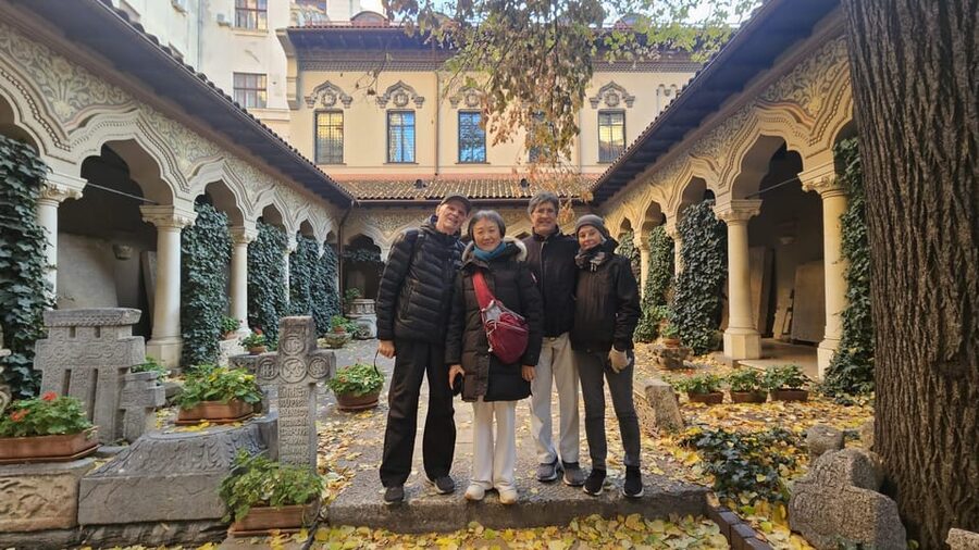 Bucharest: Guided Walking Tour with Romanian Snack - Hanu’ lui Manuc, St. Anthony’s Church, and Bucharest’s older layers