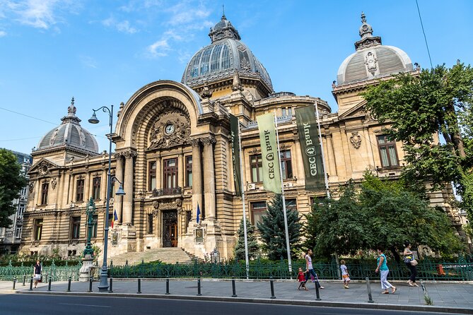 Bucharest Old Centre Tour - National History Museum area and former Post Office building context