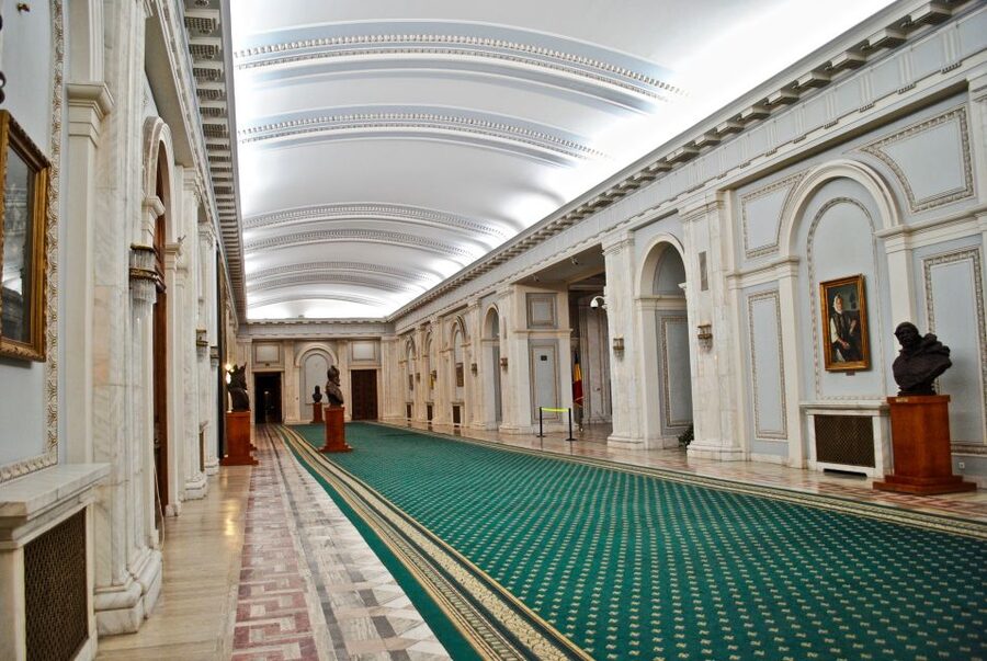 Bucharest: Parliament Palace Skip-the-line Ticket - Inside the route: ground floor start, then Senate rooms and the Ballroom