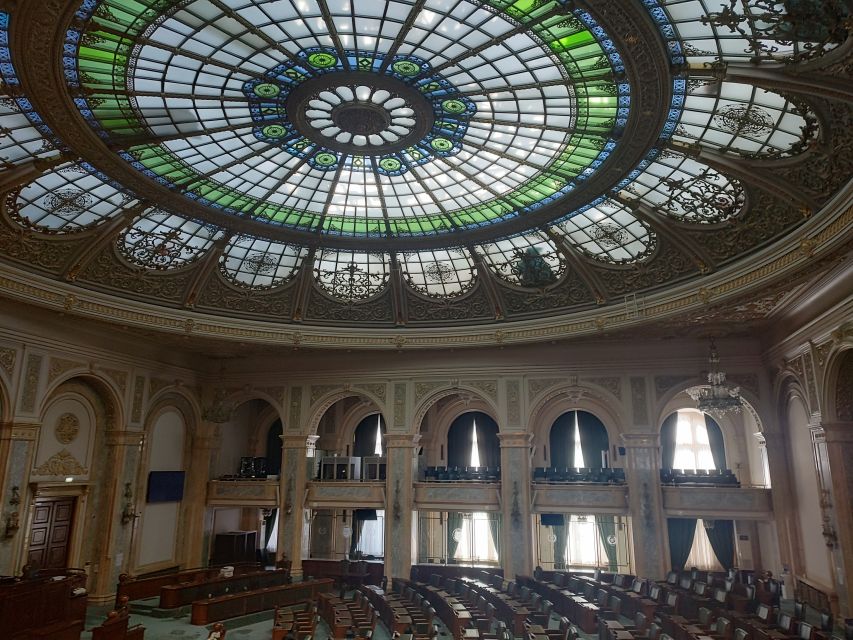 Bucharest: Parliament Senate Entry Tickets and Guided Tour - Plenary Hall, the big interior moment