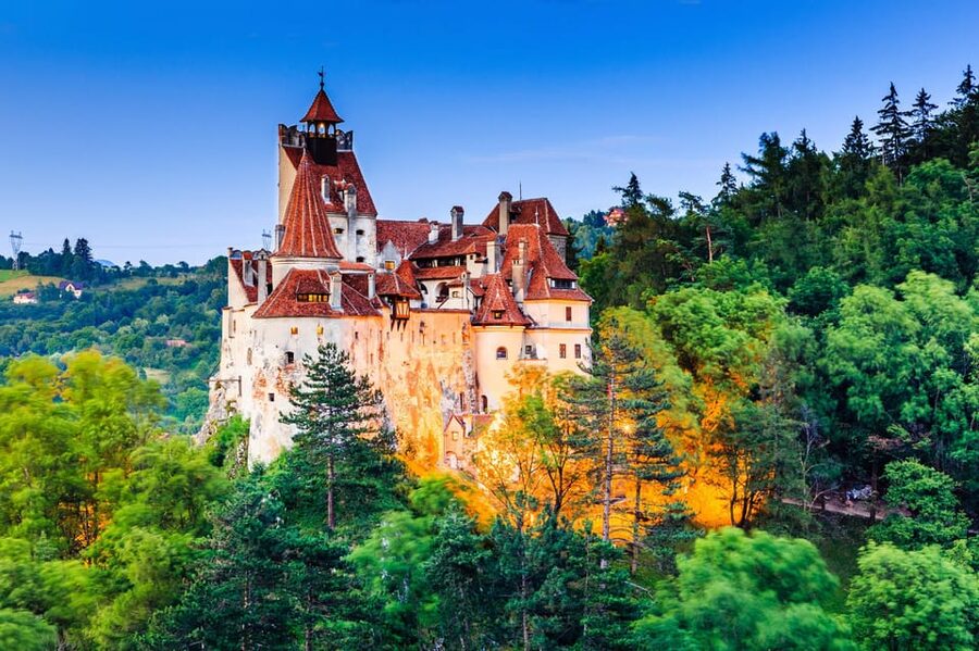 Bucharest: Peles Castle, Bran Castle, & Brasov Full-Day Tour - From Bucharest pickups to mountain road views