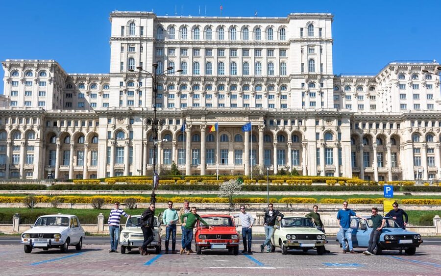 Bucharest: Private Communist Tour in a Romanian Vintage Car - Getting your best photos at Revolution Square and Casa Radio