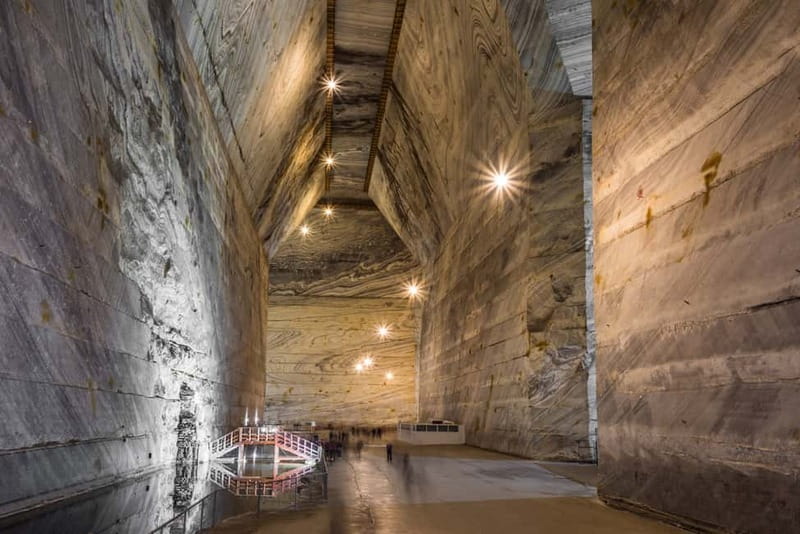 Bucharest: Salt Mine Guided Day Trip to Slănic - The 70-meter salt structure and the guided start