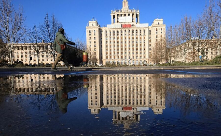 Bucharest Sightseeing Tour - Unirii Square and the big-state landmarks, including Parliament options