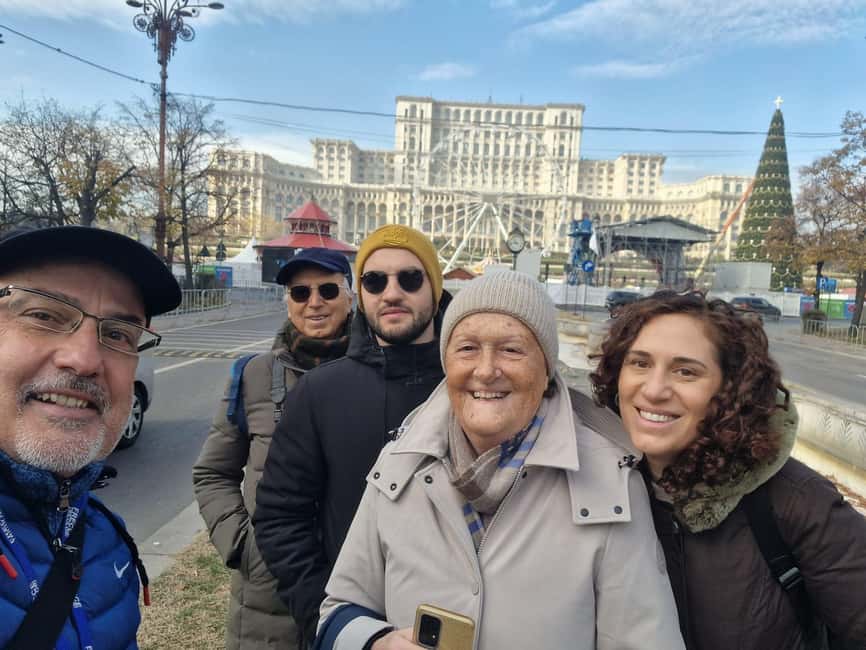 Bucharest: tour in the Parliament in Italian+exterior visit with guide - Meeting at Caru cu Bere and how the 2.5-hour plan flows