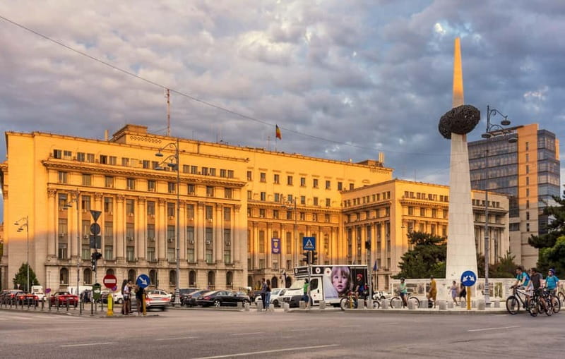 Bucharest: Tour of Old Town, Calea Victoriei & Communism - Manuc’s Inn and the Old Town cobblestones finish