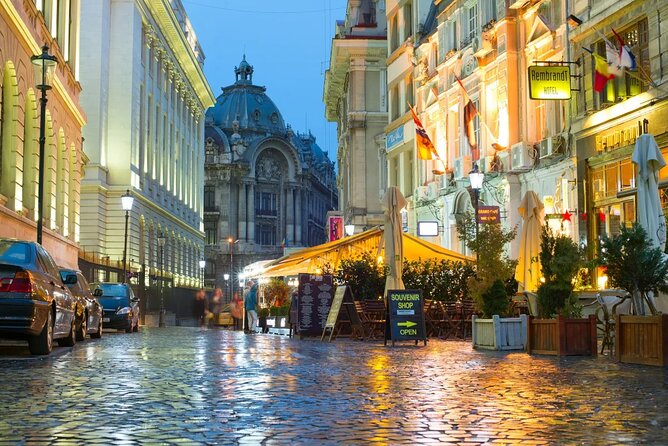Bucharest VIP Bar Crawl in Lipscani 'Old Town' - Rooftop terrace time: when the night gets a view