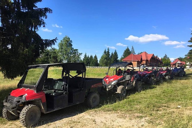 Carpathian mountains Snowmobile, ATV or Buggy tour in one day - Price and Value: What Your $403.34 Gets You