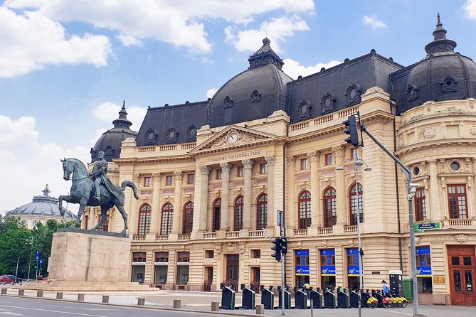 Communism Investigation Private Tour - Stop 4, Palace of Parliament and Victory of Socialism Boulevard: outside viewing plus big-structure energy
