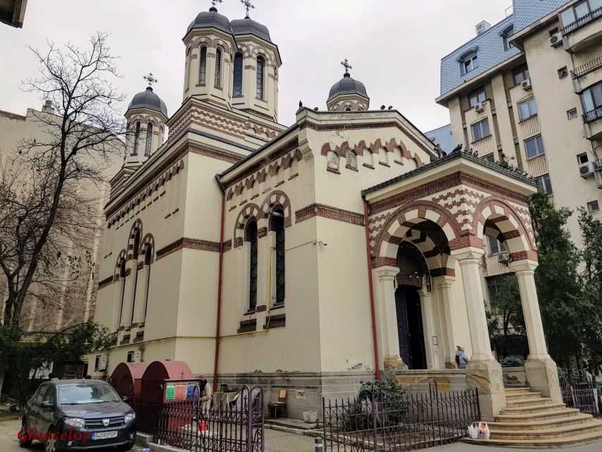 Eastern Orthodox Church Art in Bucharest - Church art that reads like a visual language