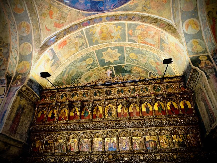 Eastern Orthodox Church Art in Bucharest - Stavropoleos Monastery and the neo-baroque twist at Saint Demetrios