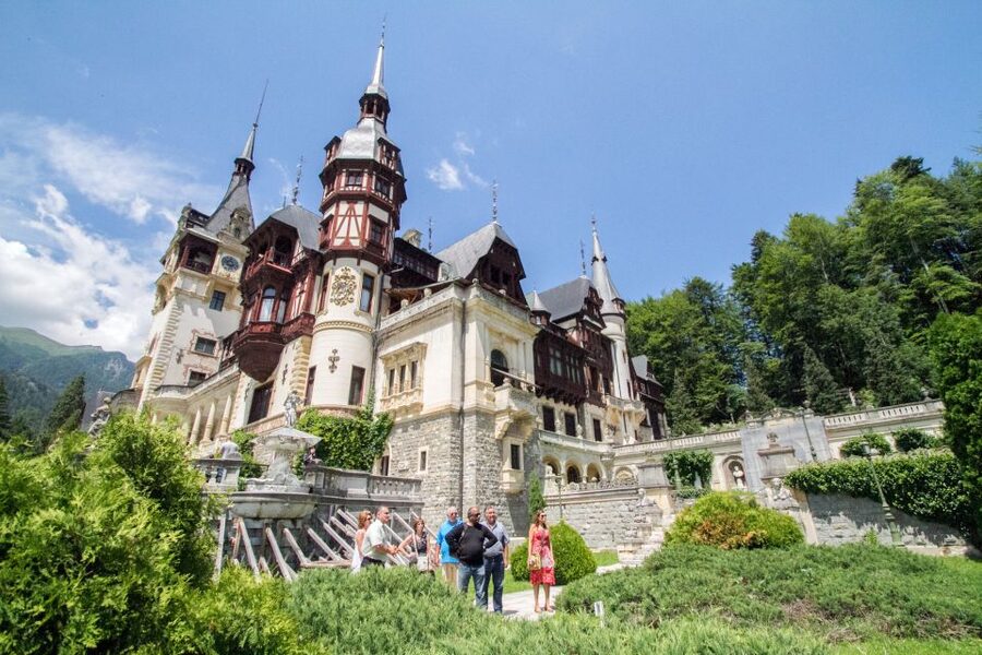 From Bucharest: Brasov Peles & Dracula's Castle Day Tour - Sinaia and Peles Castle: royal rooms and the ticket timing that matters