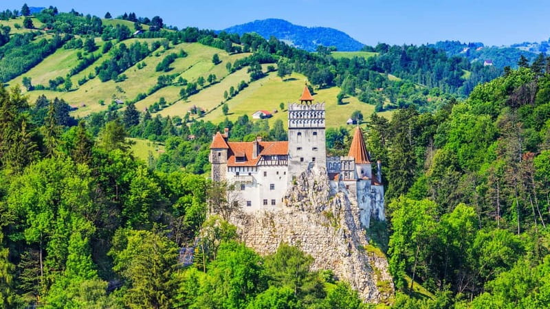 From Bucharest: Dracula's castle, Peles Castle and Brasov - University Square Departure, Then Long Drives to Transylvania