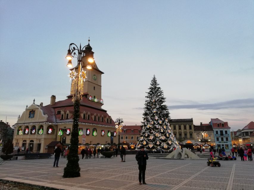 From Bucharest: Full-Day Private Dracula Tour - Brasov County stop, and your choice between city center and caves