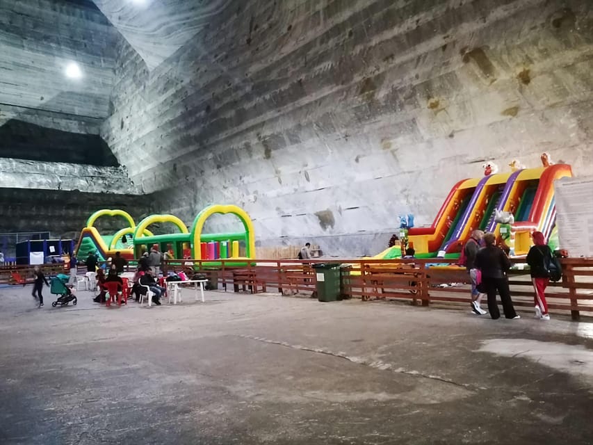 From Bucharest: Private Tour Salina Slanic: Salt Palace - Skip the Line, Then Start With the Right Route Through the Mine