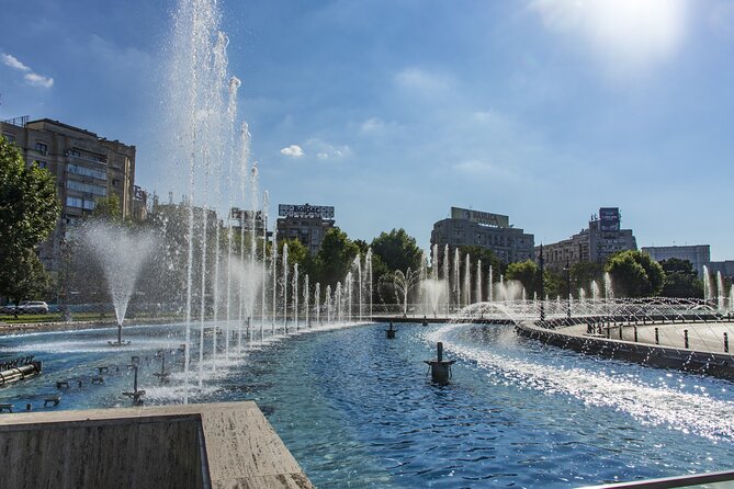 Guided Walking Tour of Historical Bucharest - Unirii Square to the Palace of Parliament: the city in big frames