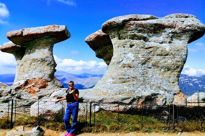 Hiking in Bucegi Mountains in the Carpathians, Private tour - Crucea Caraiman on Caraiman Peak: a 39.3-meter monument