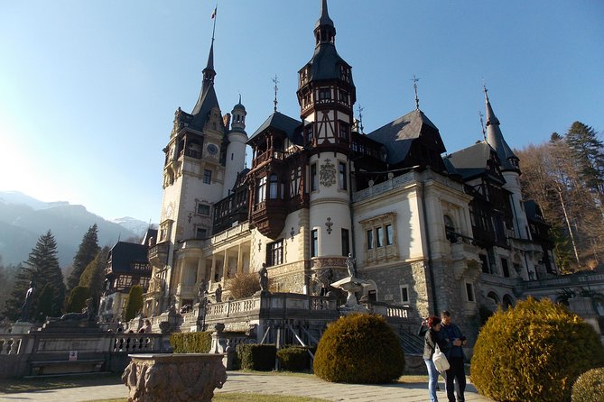 Peles Castle, Bran Castle and Brasov from Bucharest - Bran Castle on the hill: Dracula lore, plus real rooms and views