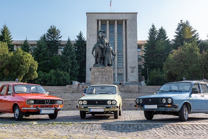 Private: RedPatrol Bucharest Contrasts Tour in a Vintage Car - Cotroceni Palace Gardens and Drumul Taberei Blocks