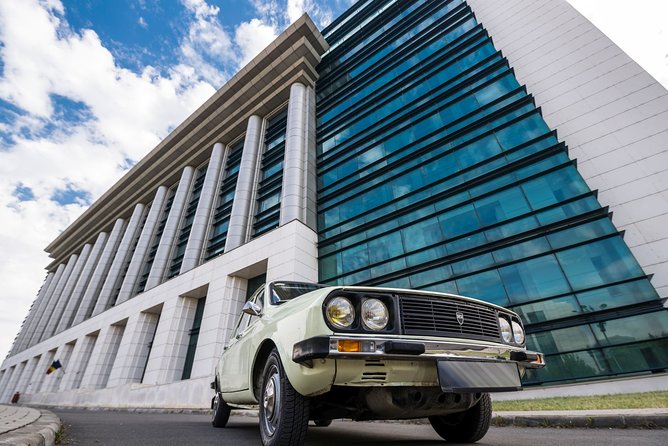 Private: RedPatrol Bucharest Contrasts Tour in a Vintage Car - The Rocar Factory Ruins and Broscuțe Park in One Sweep
