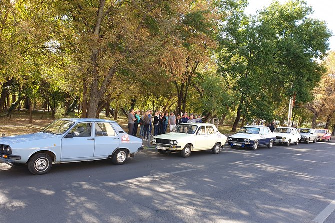 Private -RedPatrol Tour of Bucharest with a Romanian Vintage Car - Palace of Parliament plus the planned-city driving: seeing scale, not just names