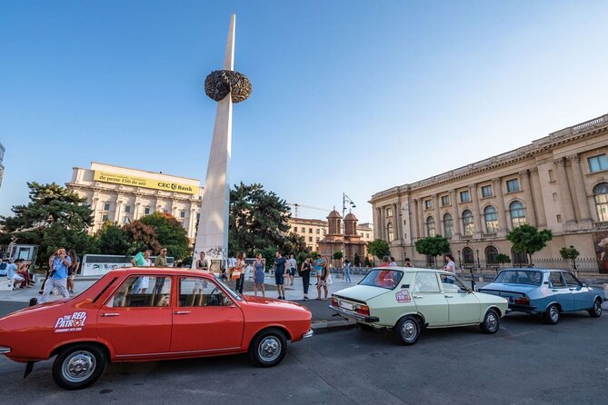 Private - Romanian Vintage Car Driving Tour of Bucharest 120 min - Price, time, and the private convoy reality