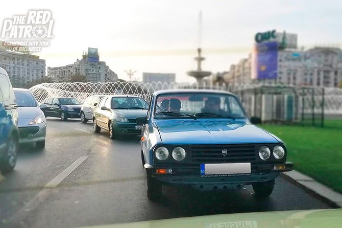 Private - Romanian Vintage Car Driving Tour of Bucharest 120 min - Cotroceni Fountain and the feel of the Cotroceni quarter