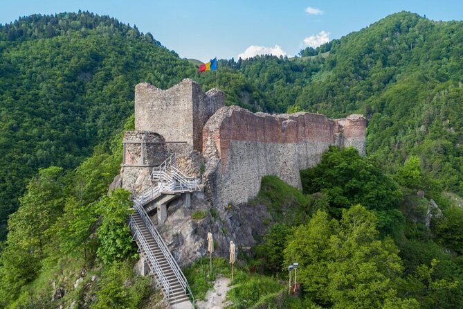 Private Tour - Top Gear Road, Transfăgărășan Highway - Poenari Citadel: Vlad’s Cliff Fortress, Seen From Below