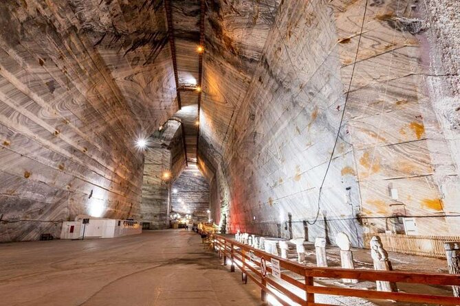 Salt Mine Tour from Bucharest with Entrance Ticket - Salt Lake, Waterfall, and the Wooden Bridge Moment
