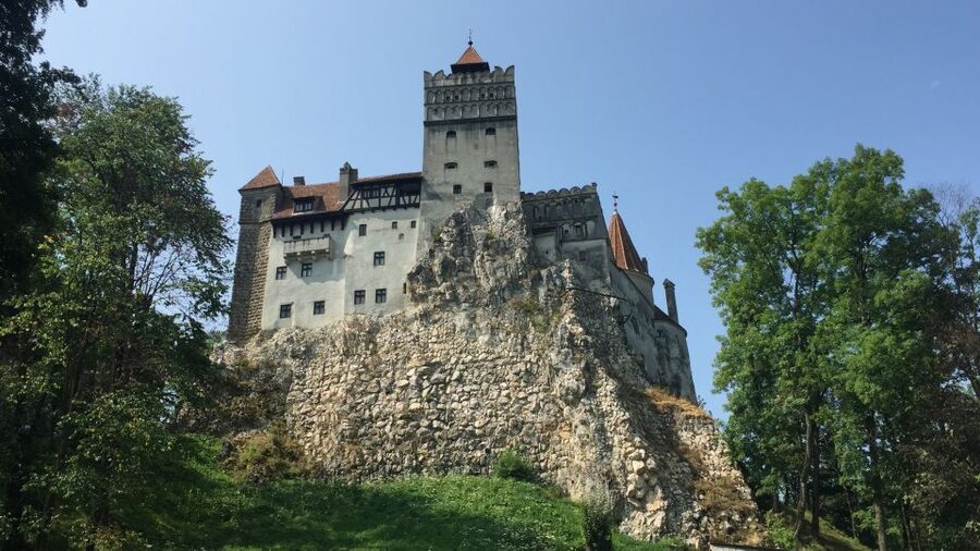 Three Castles in Transylvania Day Trip from Bucharest - The Vlad-and-Dracula “hunt” setup before Bran Castle