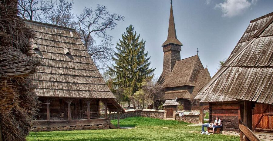 Traditions in Bucharest: Village Museum and Wine Tasting - Stepping into the National Village Museum in King Michael Park