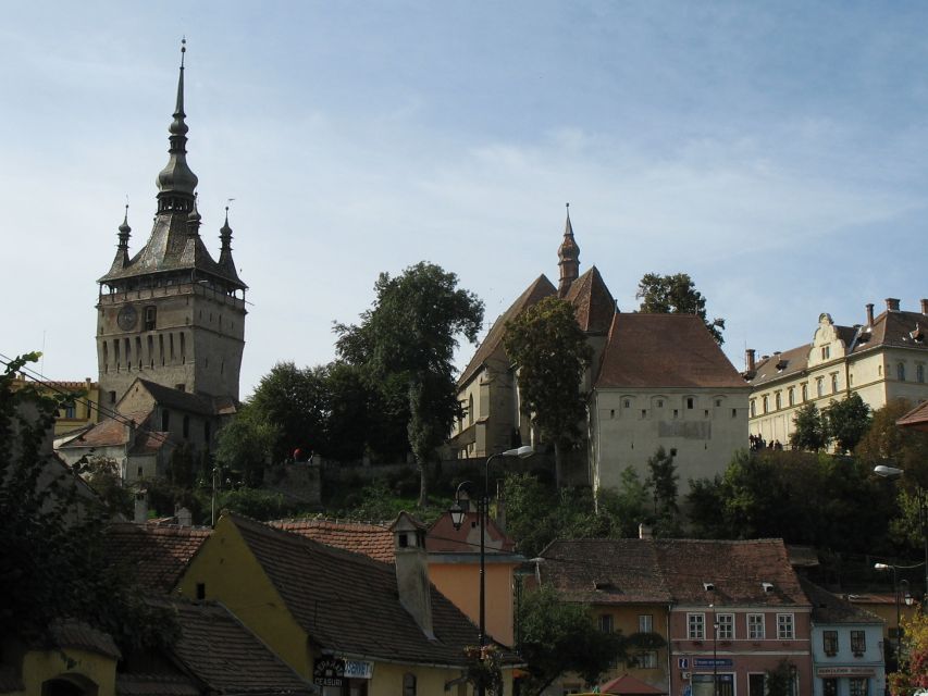 Transylvania: Dracula's Castle and Birthplace Tour - Sighișoara First: Clock Tower Views and a Medieval City Walk