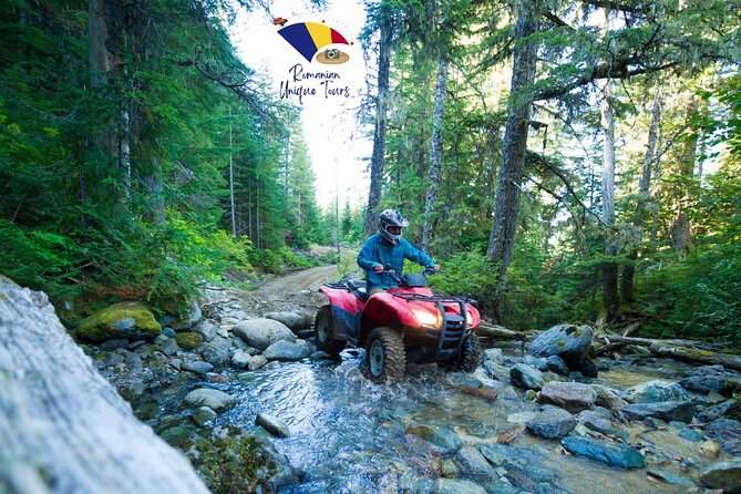 Triumph Arch, Paltinu Dam, Doftana, Small Group ATV Tour - Arcul de Triumf and the Triumph Arch Stop You Can Actually Use