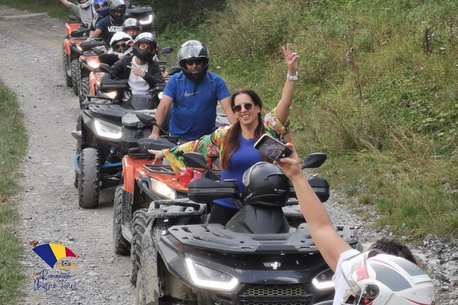 Triumph Arch, Paltinu Dam, Doftana, Small Group ATV Tour - ATV Riding for Beginners and Busy Schedules
