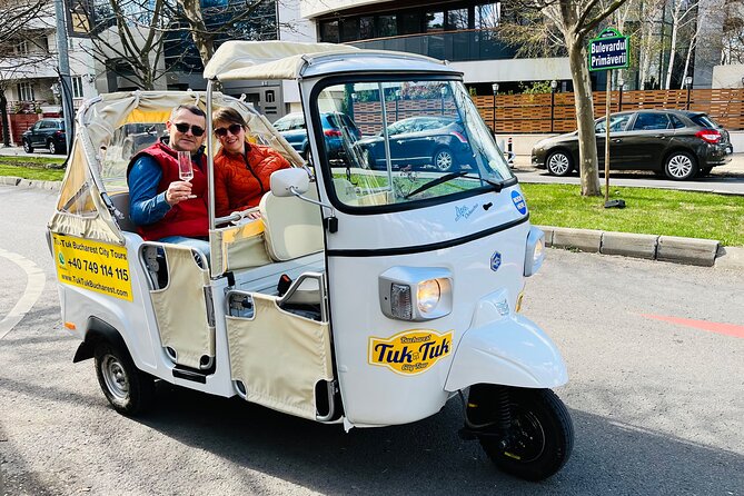 Tuk Tuk Bucharest Romantic Tour with miniBAR - miniBAR Drinks and Romanian Snacks: Worth It or Just a Gimmick?