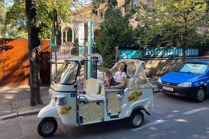 Tuk Tuk Bucharest Tour - Unique Experience in town! - Romanian Athenaeum and Revolution Square: From Culture to 1989